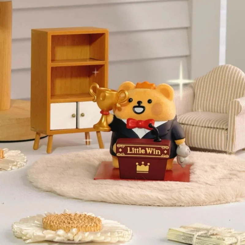 Фото Оригинальная коллекционная фигурка TOPTOY BearisBug Brobdingnagian Adventure Series: милый медведь-насекомое, игрушка для декора стола, подарок на день рождения для девочек №4