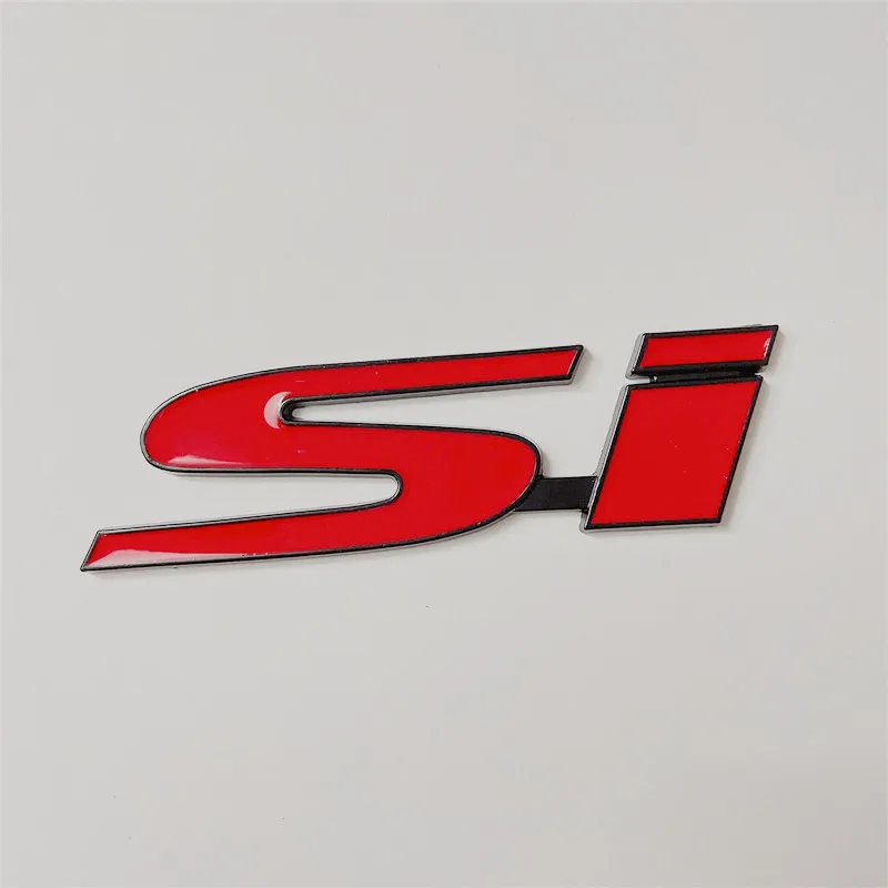 5X 3D металлический автомобильный Стайлинг SI логотип значок хромированная