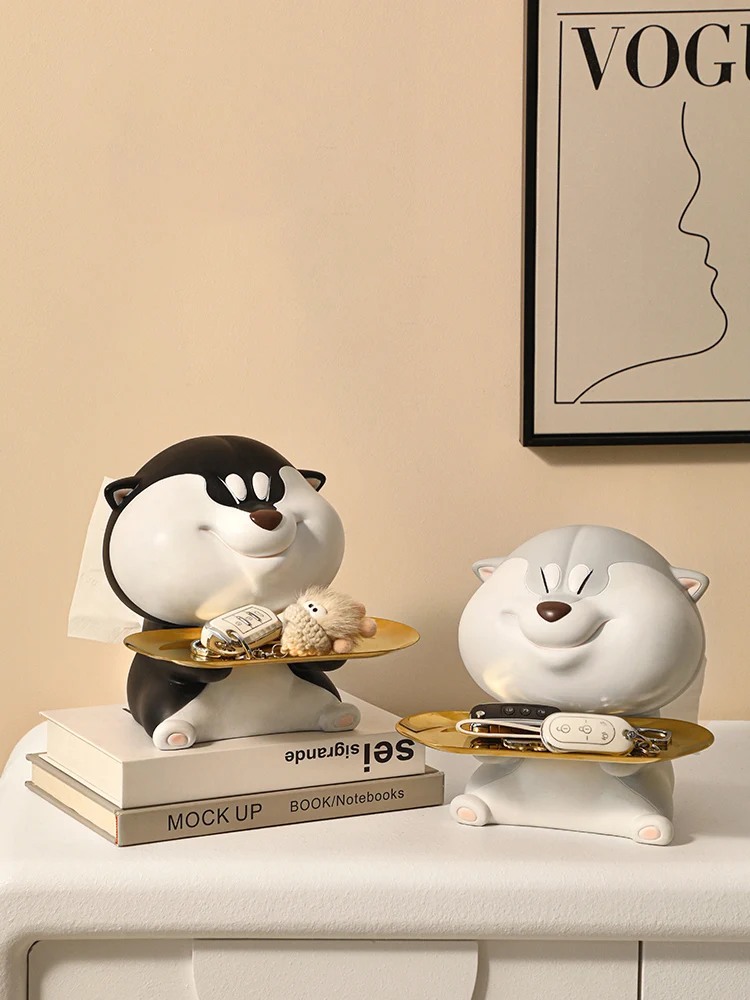 Декор для комнаты в скандинавском стиле креативный поднос хранения скульптуры и