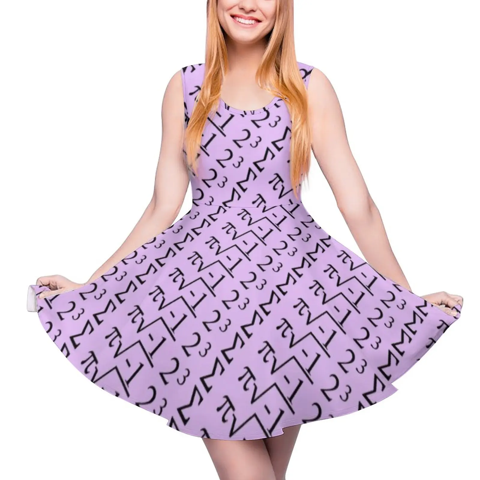 

Funny Math Formula Dress I Ate Some Pie Club Dresses High Waist Casual Oversize Skate Dress Female Pattern Vestidos