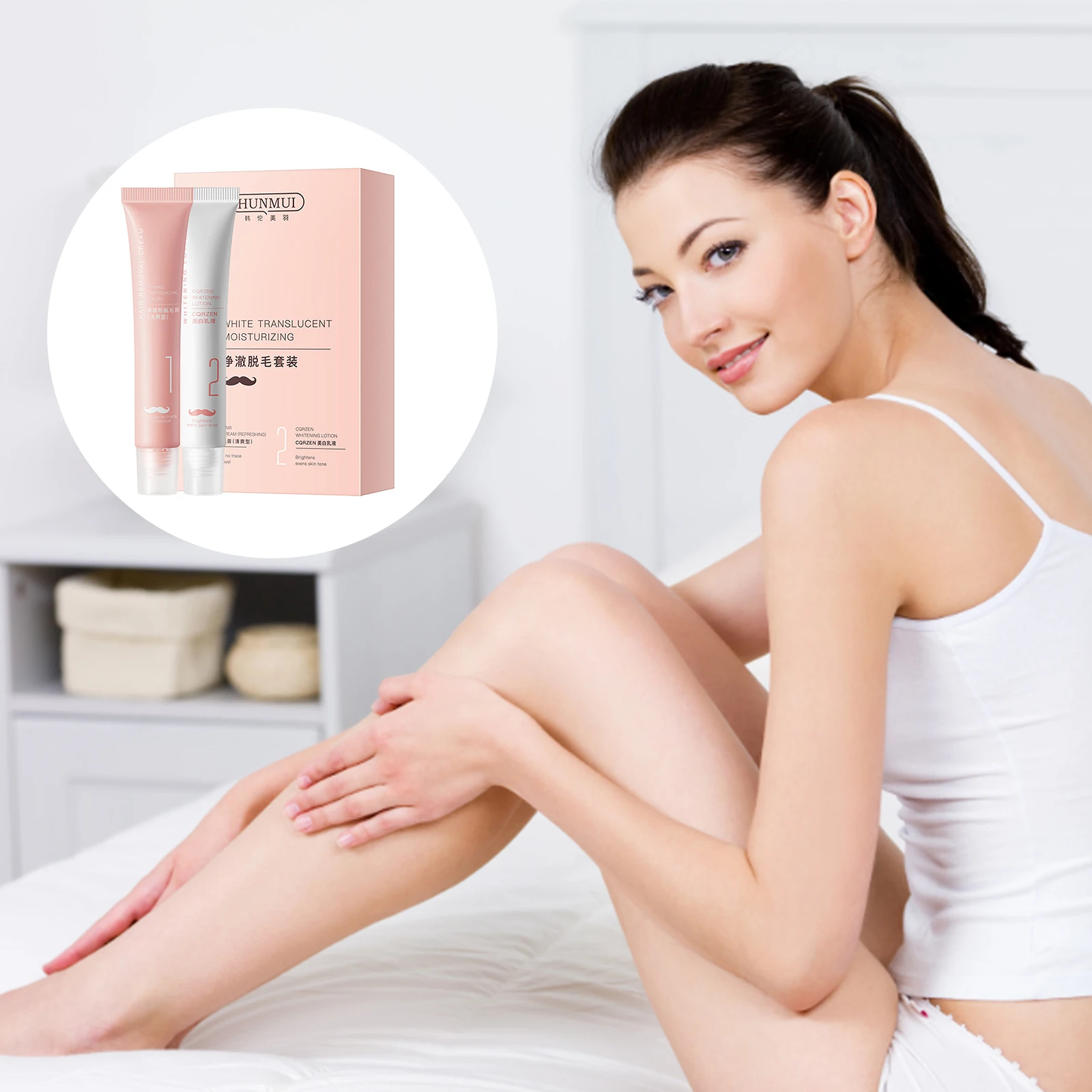 

Hair Removal Cream Repairing Painless Removal Depilation Gentle Not Stimulating Effective Epilator Nourishing Body Care