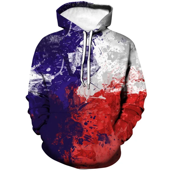 2022 New Fashion Flag Hoodies Men/Women 3D Print Sweatshirt Funny Clothing Harajuku Oversized Hoodie