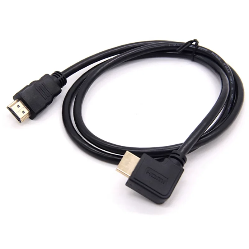 Кабель-удлинитель HDMI-HDMI 0 5/1 5 м HD/левый/правый вверх вниз угол 90 градусов высокая