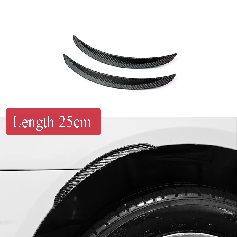 

2 шт., модификация автомобиля из углеродного волокна, декоративная полоса, расширители крыльев, брызговики, арочное колесо, брови, губа для внедорожника