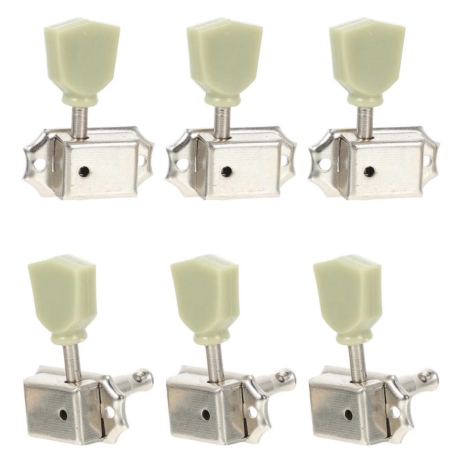 

6 Pcs Guitar Tuners Portable Part Tuning Peg Knob Machine Head Steel Durable Knobs Replacement Accessory Left handed