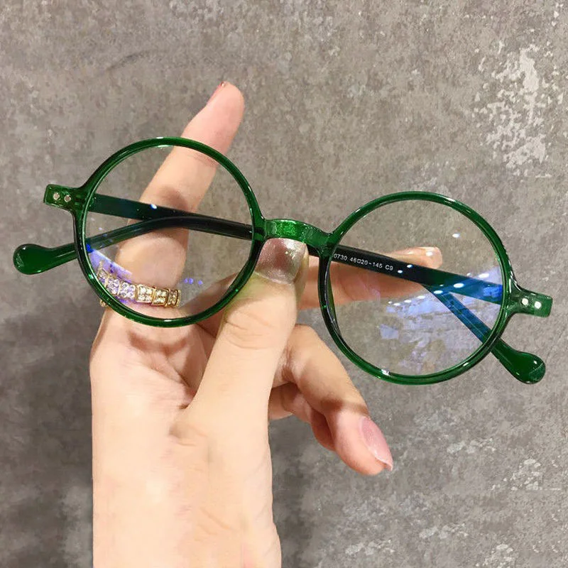 

FG Round Reading Glasses Ultralight Small Frame Presbyopic Eyeglasses Blocking Blue Light Hyperopia Eyewear +1.0..+4.0 gafas
