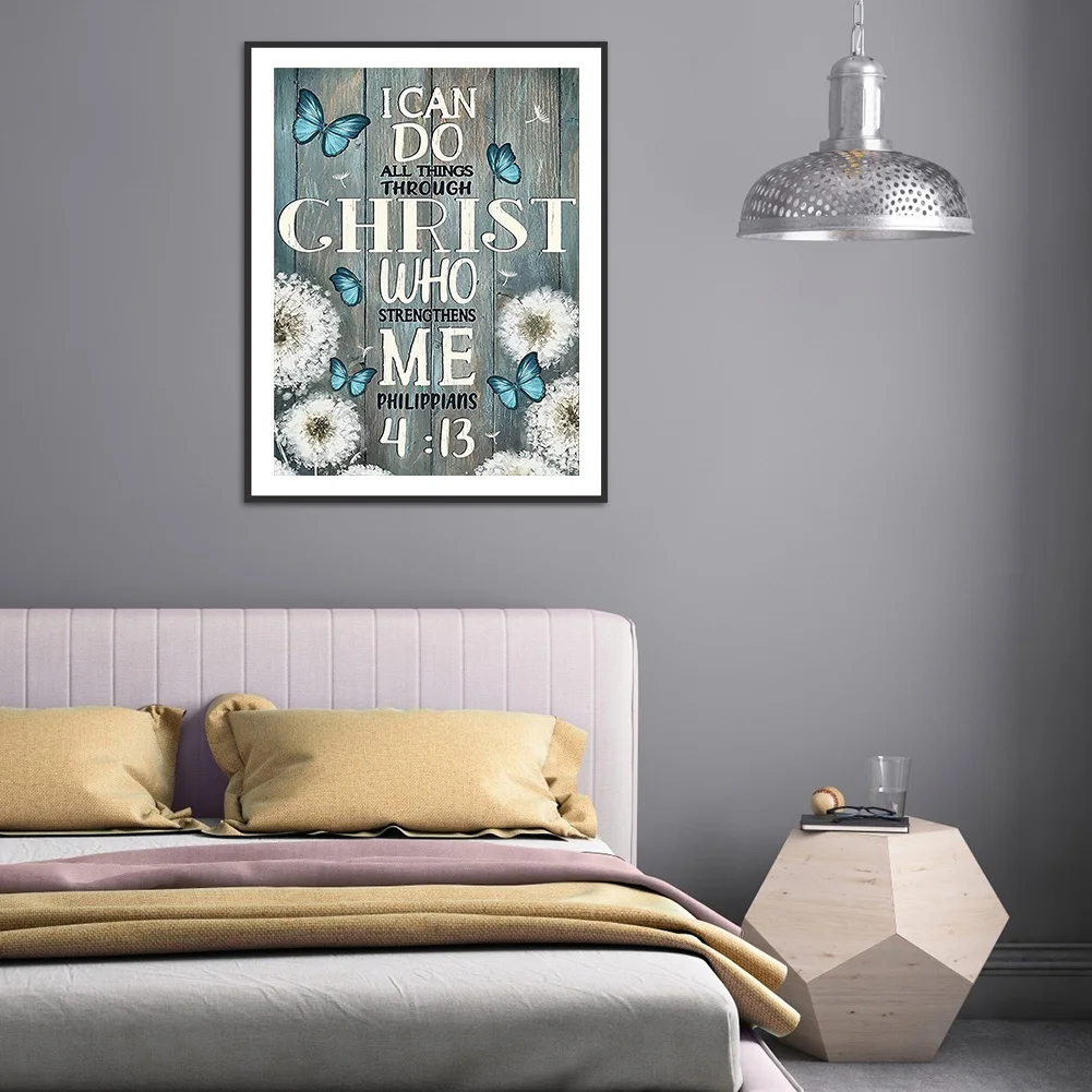 

DIY 5D Mosaic Full Drill Round Shape Diamond Letters Resin Painting Kit Rhinestone Drawing Home Art Craft Bedroom Decora (yn007)