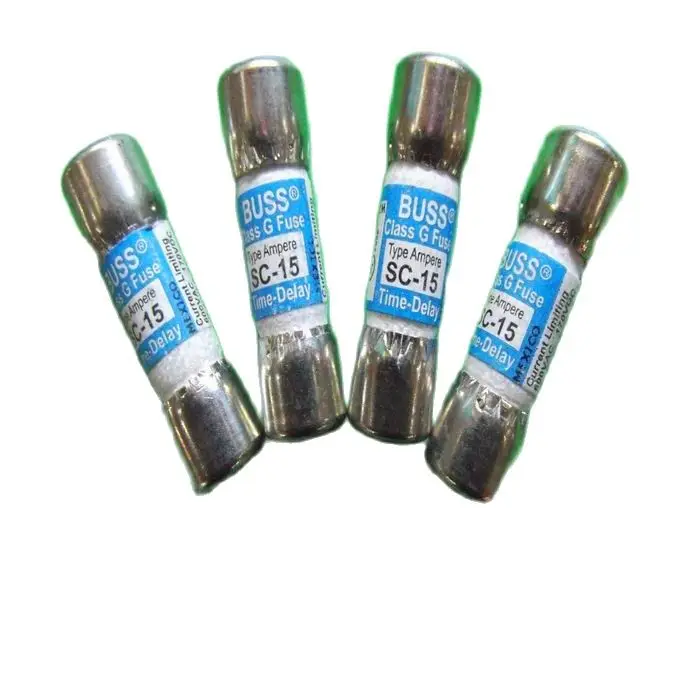 

Free shipping 5pcs SC-12 Time Delay delay fuse 10X34 American BUSSMANN genuine 12A600VAC