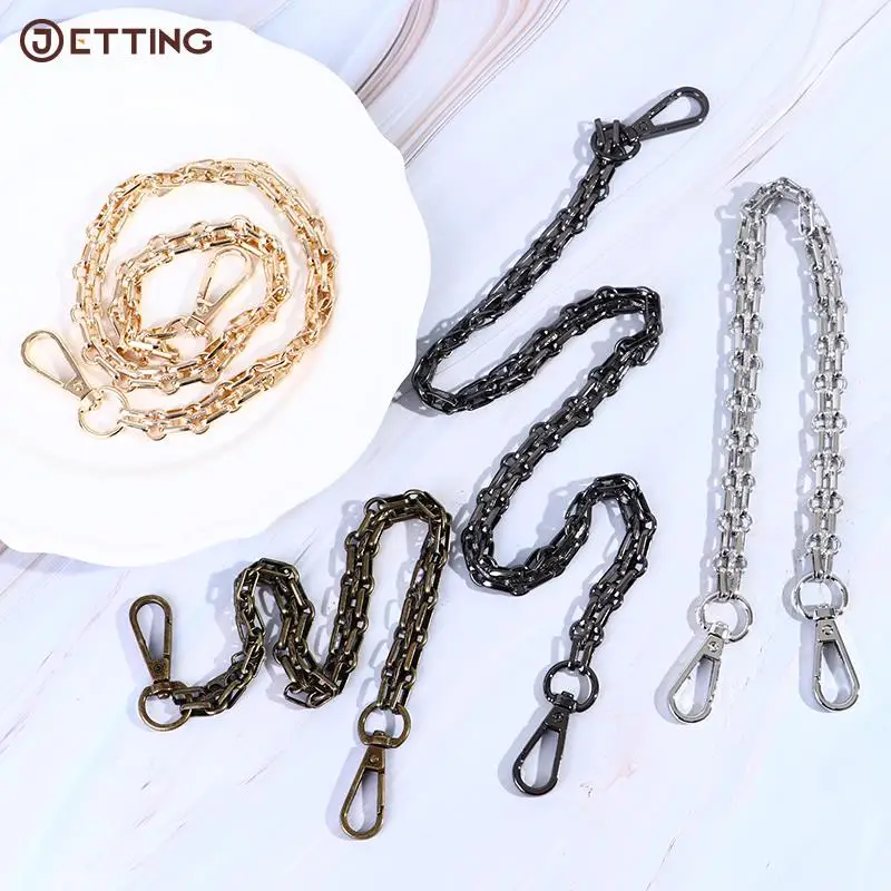 

1pcs Steel Bag Chain 40/60/100cm Wide Bag Metal Purse Chain Shoulder Strap For Handbag Handle Buckle Accessories