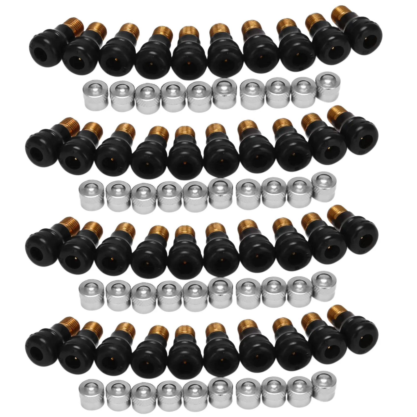 

40Pcs Electric Scooter Tubeless Tire Vacuum Valve Wheel Gas Valve For Xiaomi M365 Electric Scooter Accessories