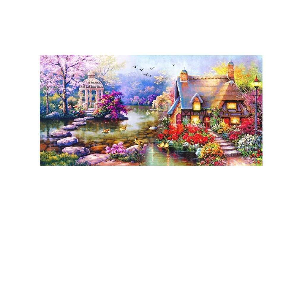 

Big Size 120x60cm One Piece DIY Diamond Art Impressionist Landscape Diamond Painting