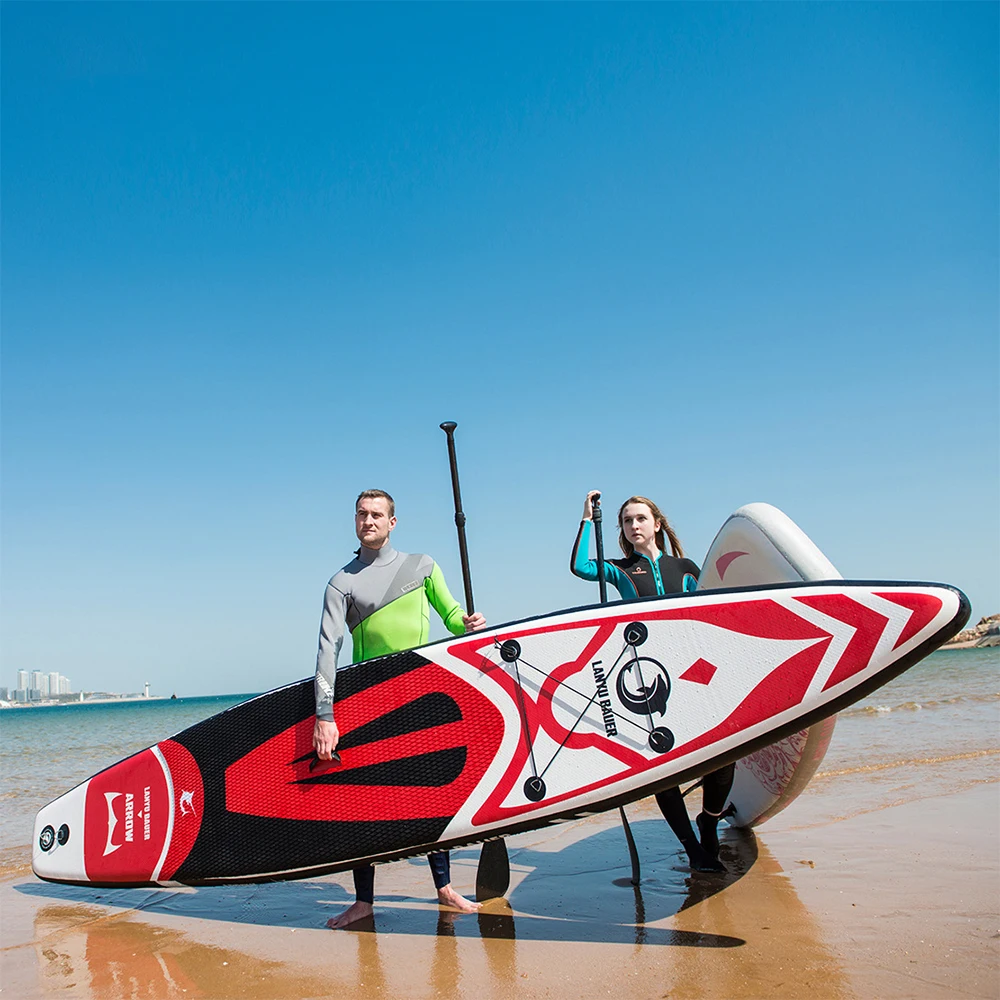 Надувная доска SUP 14 футов 427 см дешевая гоночная лопастная со всеми аксессуарами