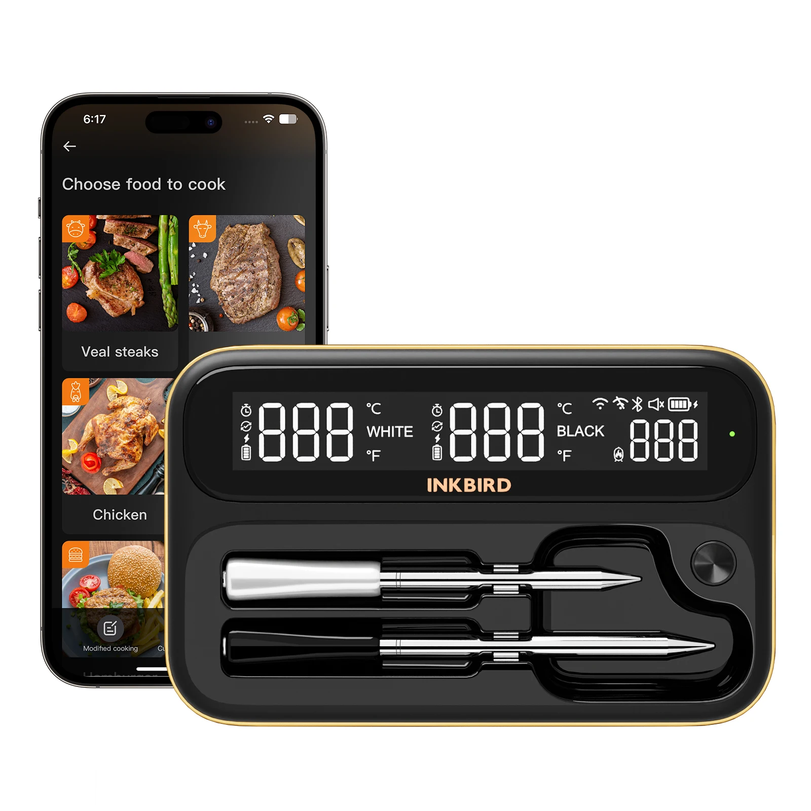 

INKBIRD Беспроводной термометр для мяса