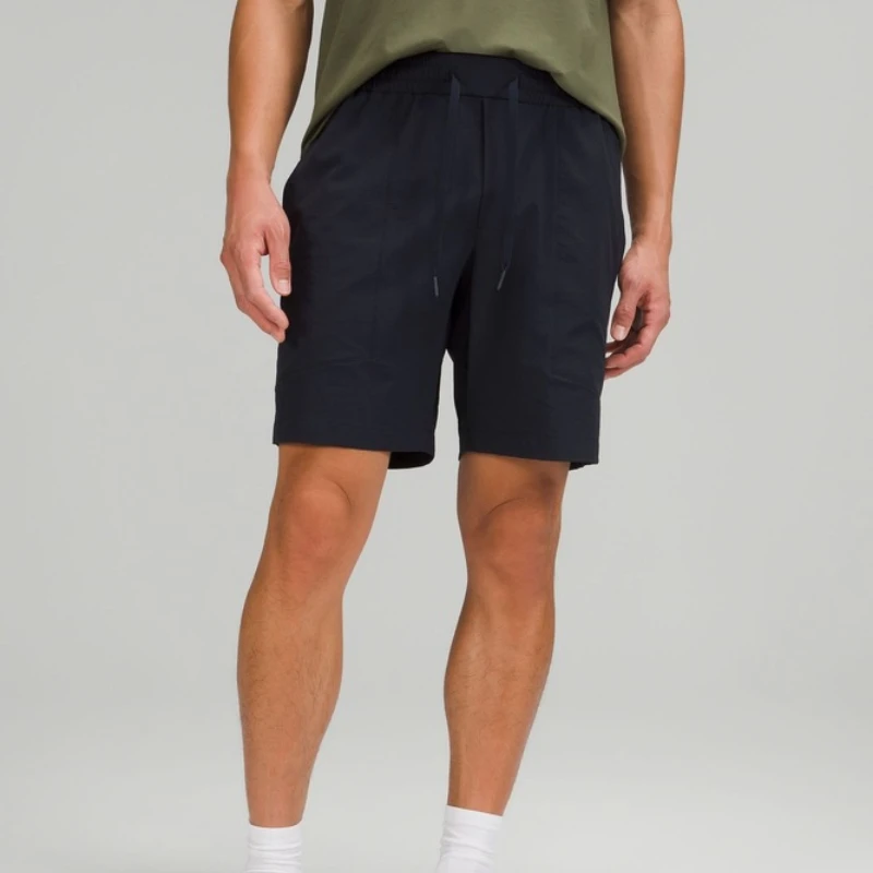 

Mens 5 Inch Shorts Running Solid Loose Summer Short Sweatpants Pocket Workout Training Breathable Drawstring Gym Short Pants