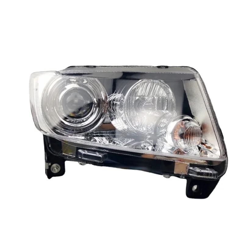 Для 2011 2012 2013 2014 2015 jeep Compass фары в сборе дневные ходовые огни Верхние и низкие балки