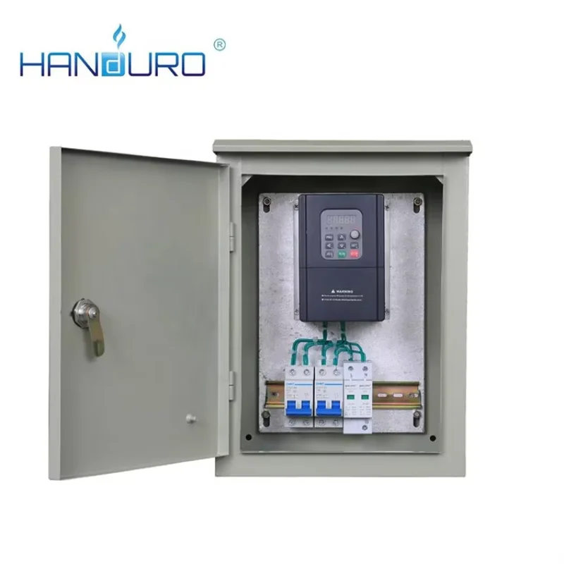 HANDURO Lubi Солнечный водяной насос Pompe Eau Pour Puit погружной скважин на 200 метров