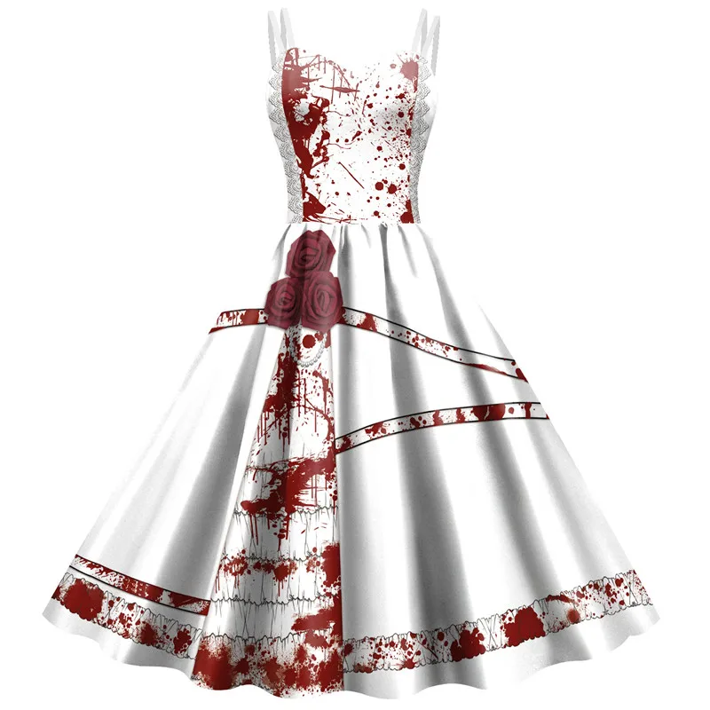 

Женское летнее платье на бретелях с цифровым принтом, модель 2023 в европейском и американском стиле, 4256