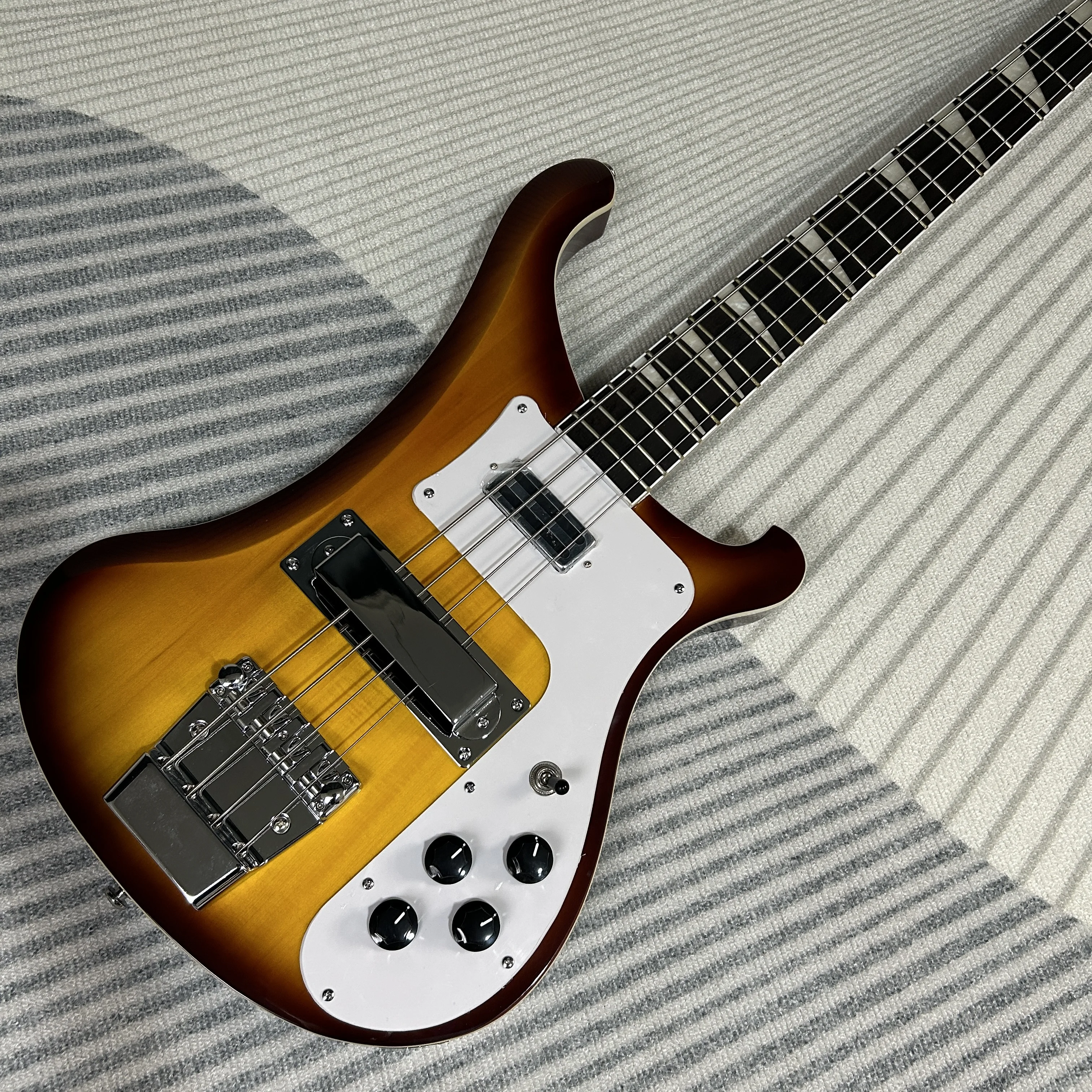 Электрогитара Rickenbacker 4003 бас-гитара корпус из липы винтажный цвет Sunburst гриф