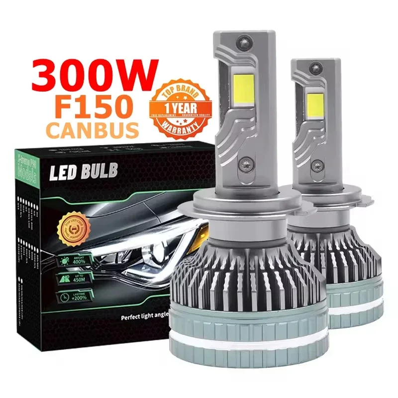 F150 300 Вт H7 Светодиодные лампы H11 Фара Противотуманная фара 4575 LED H1 H4 H8 9012 9005 HB3 9006