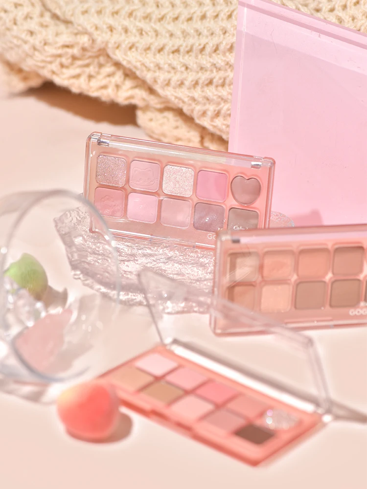 Gogotals ten-цвет диск для теней хайлайтер встроенный