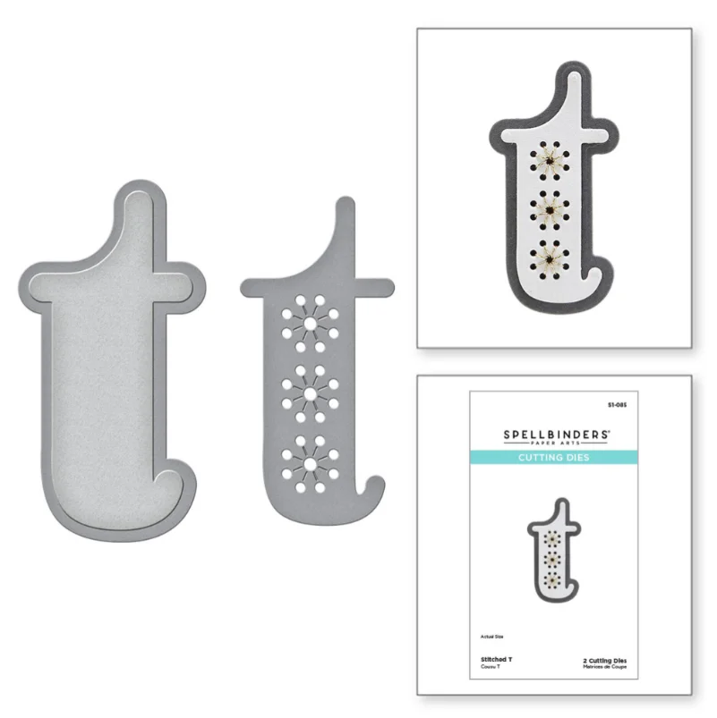 

Письмо t Металлическая высечка штамп Скрапбукинг рельефный шаблон вырезанные штампы трафареты для 2022 новое поступление