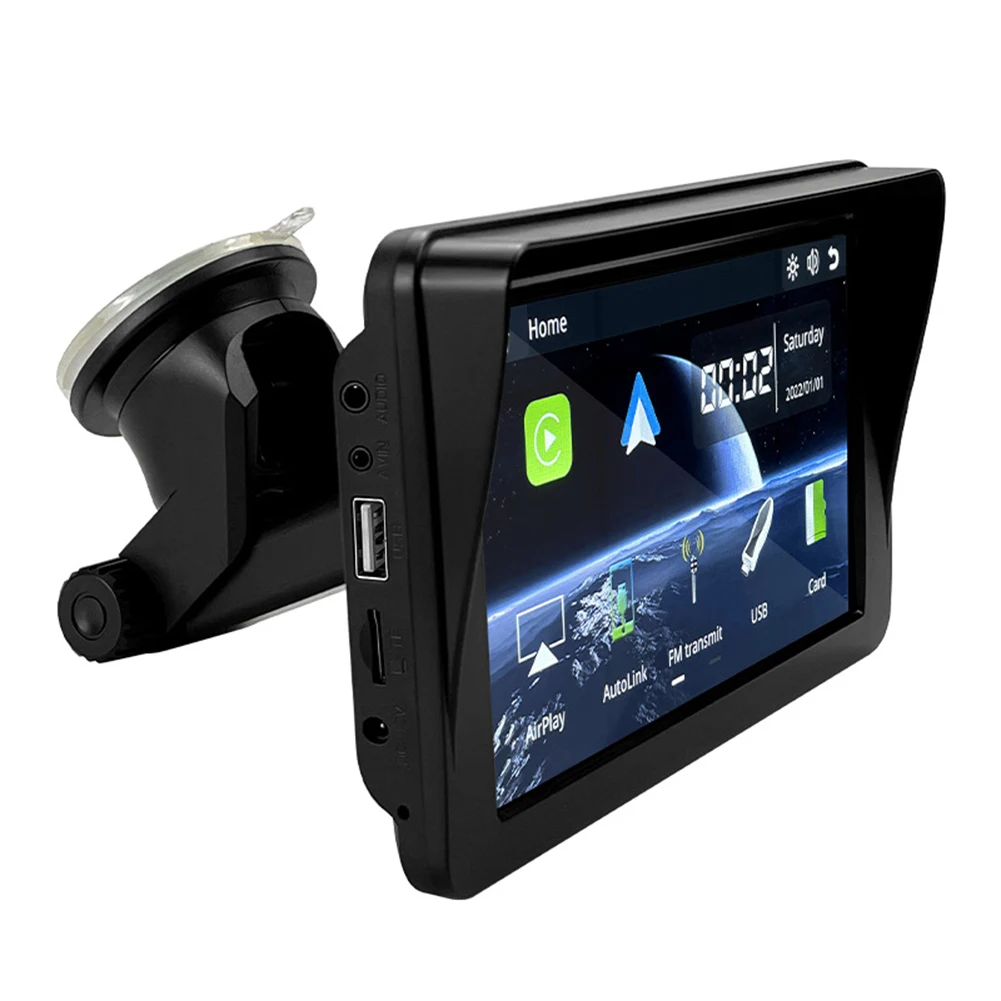 

Автомобильный радиоприемник Carplay, 7-дюймовый IPS-экран, многофункциональный плеер на Android, Bluetooth, портативный GPS-навигатор, видеорегистратор