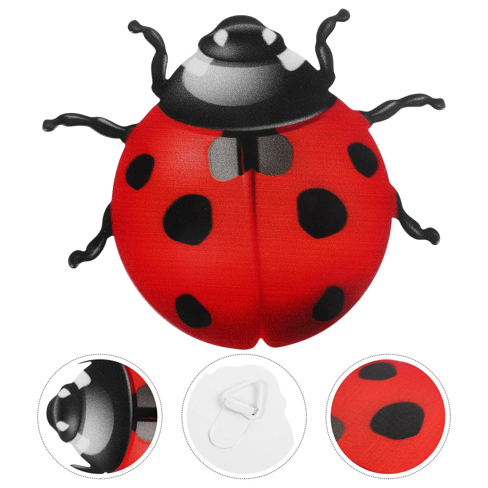 

Iron Beetle Ladybug Wall Decor Decoration Light House Decorations Home Hanging Outdoor Yard Ornament Garden Ladybugs