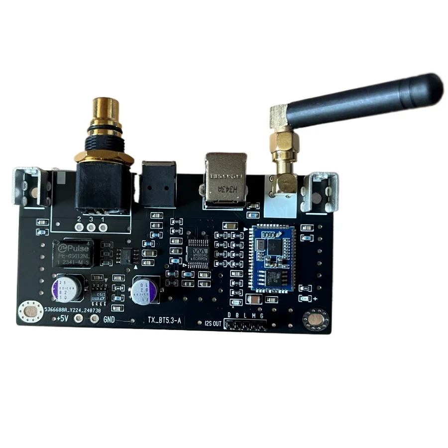 Модуль приемника QCC5171 Bluetooth 5 3 I2S коаксиальный/оптический волоконный/выход AES с USB