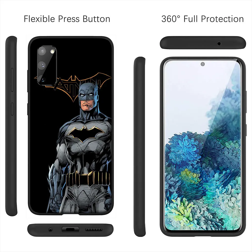 Batmans Брюс DC фильм Уэйн летучая мышь человек чехол для Samsung Galaxy A10 A20 A22 A30 A31 A32 A50 A51 A52