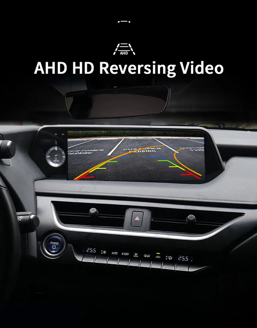 Для Lexus UX 200 250 260 2019-2020 Android 12 0 Восьмиядерный 8 + 256G 10 25 дюймов приемник радио