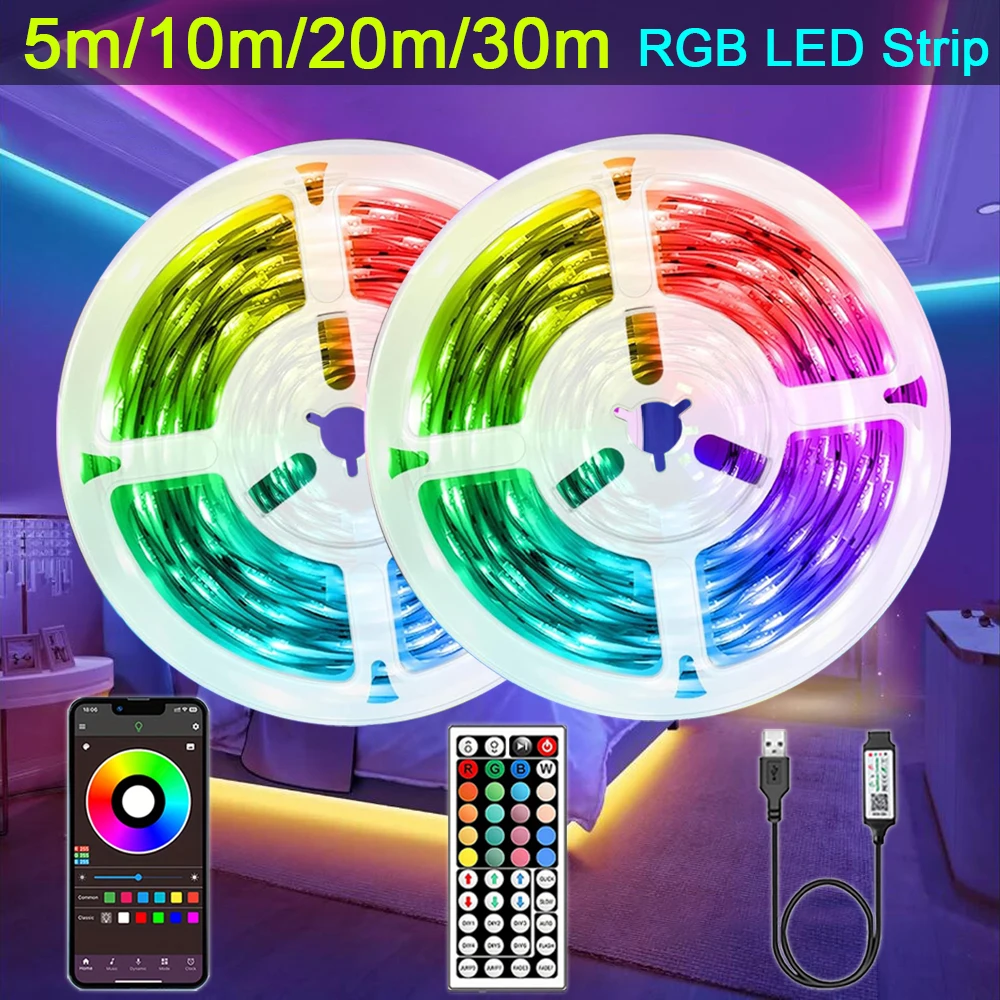 Светодиодная лента RGB 10 м 20 30