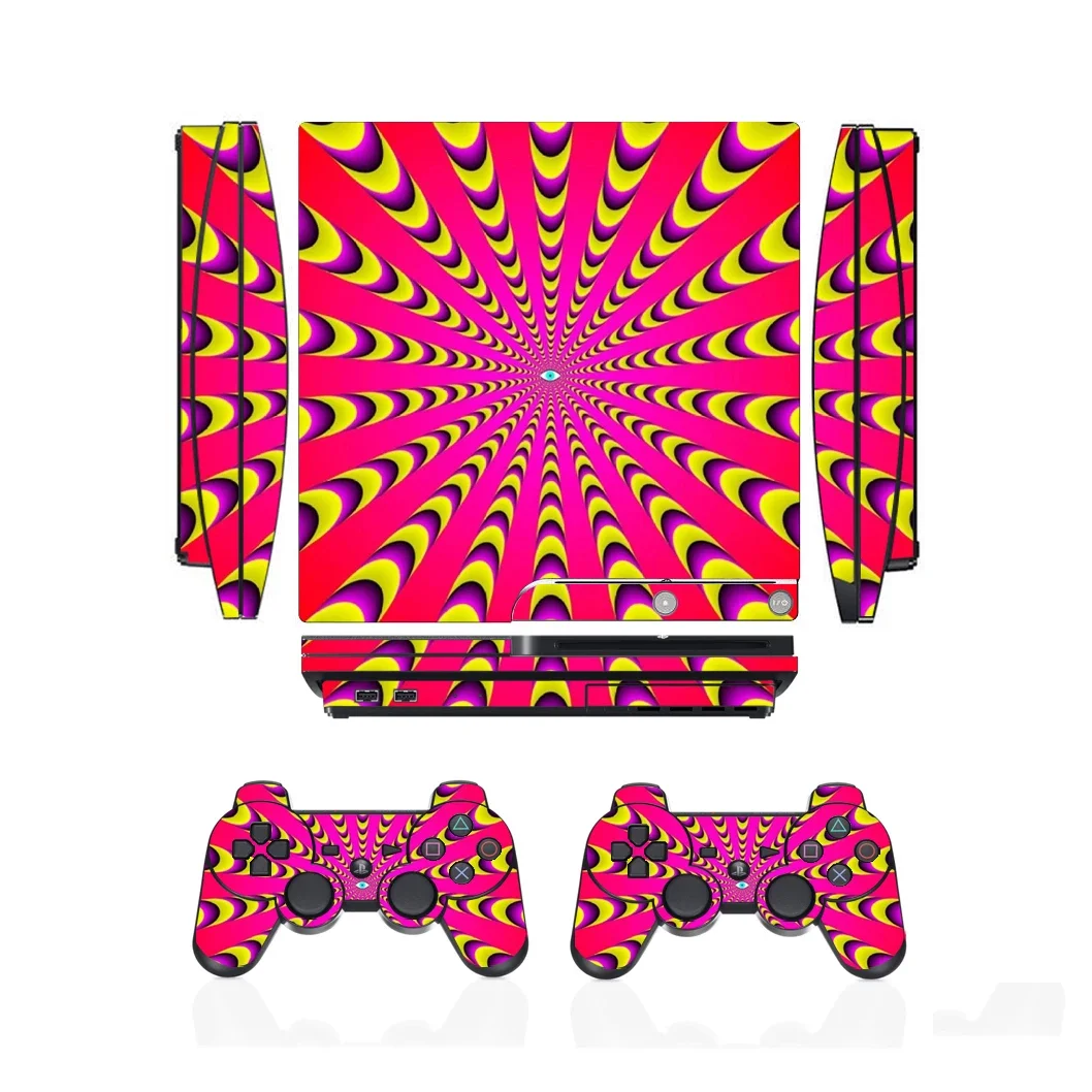 3005 Vinyl Skin Sticker Protector for Sony PS3 Slim PlayStation 3 and 2 controller skins Stickers