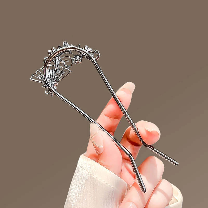 Новая U-образная шпилька в форме бабочки для женщин высококлассная застежка