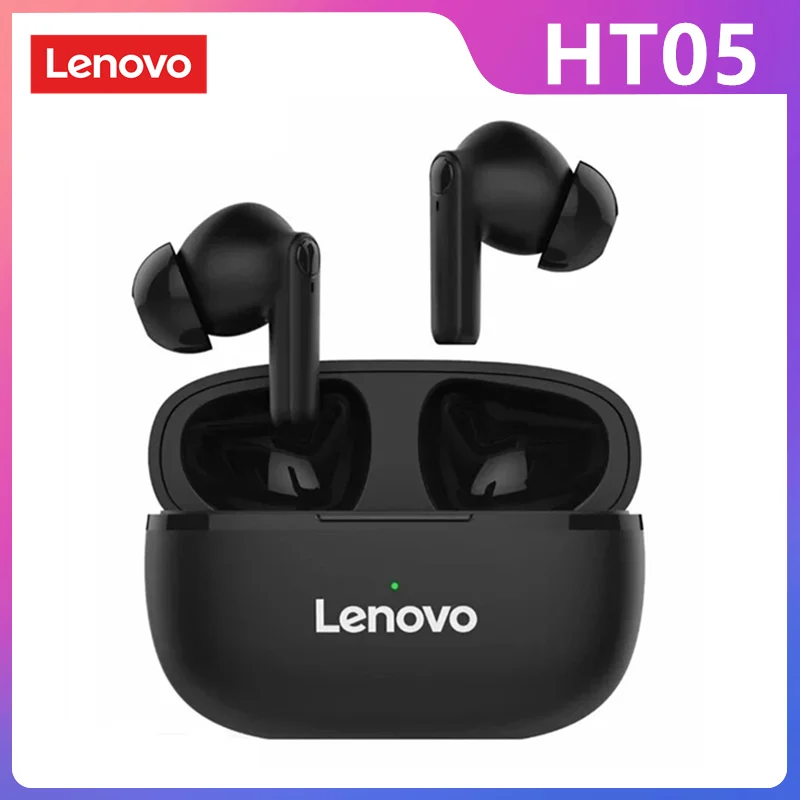 

TWS-наушники Lenovo HT05 с поддержкой bluetooth 5,0 и защитой класса IPX5