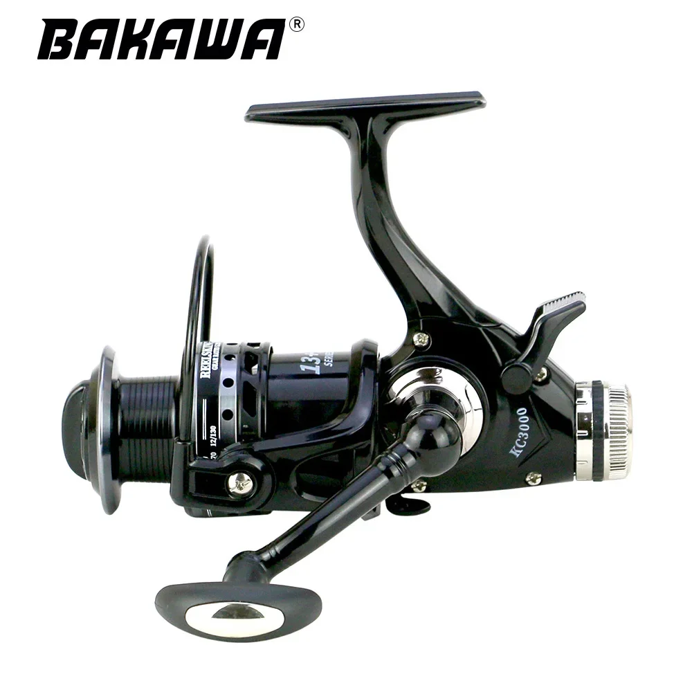 

KC 30 40 50 60 Series Metal Line Cup Fishing Reel 5.2:1 Gear Ratio High Speed Spinning Reel Carp Feeder Saltwater Fishing Tackle