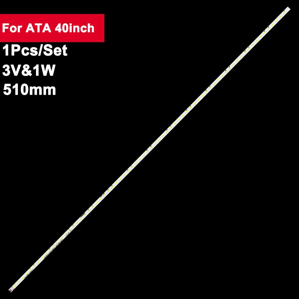 

510 мм, 1 шт., 3 в, Φ подсветка стержня для ATA, 40 дюймов, светодиодный LED40C380, 405S-01, LED40C380