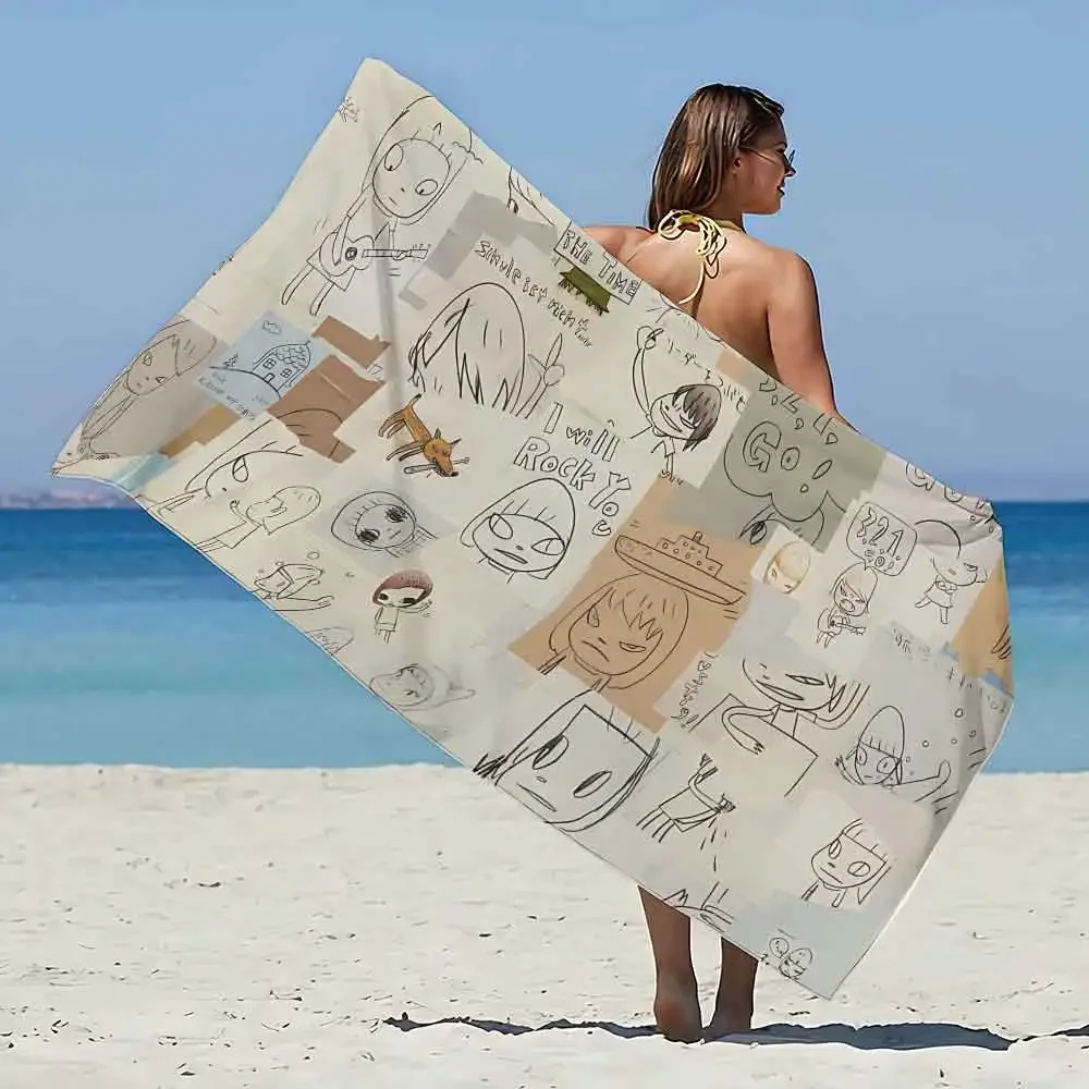 Yoshitomo Nara Полотенце из микрофибры