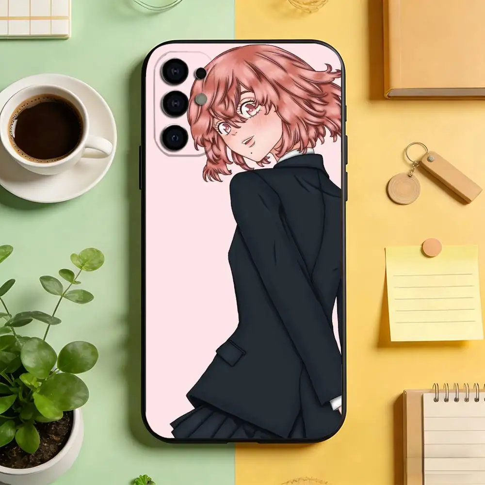 Чехол для телефона Tokyo Revengers Hinata Tachibana, черный, силиконовый, мягкий, для Samsung S25, S24, S21, S22, S23, S30, Ultra, S20, Plus, Fe, Lite (art.: 3920da18171cc) - 3920da18171cc