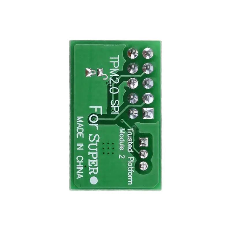 Фото Модуль DTEN-TPM2.0 SPI, модуль доверенной платформы, адаптер TPM 2.0 №2