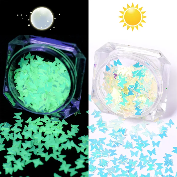 

Красочная Бабочка для маникюра с пятиконечной звездой