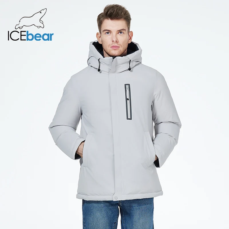 

Мужская зимняя куртка-пуховик на биопуху