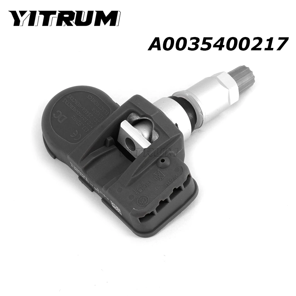 Датчик TPMS YITRUM A0035400217 для Mercedes-Benz ML C CLA CLK CLS E G GL GLK R S SL SLK Class Smart для Two A0009050030 433 МГц Датчик TPMS YITRUM A0035400217 для Mercedes-Benz ML C CLA CLK CLS E G GL GLK R S SL SLK Class Smart для Two A0009050030 433 МГц