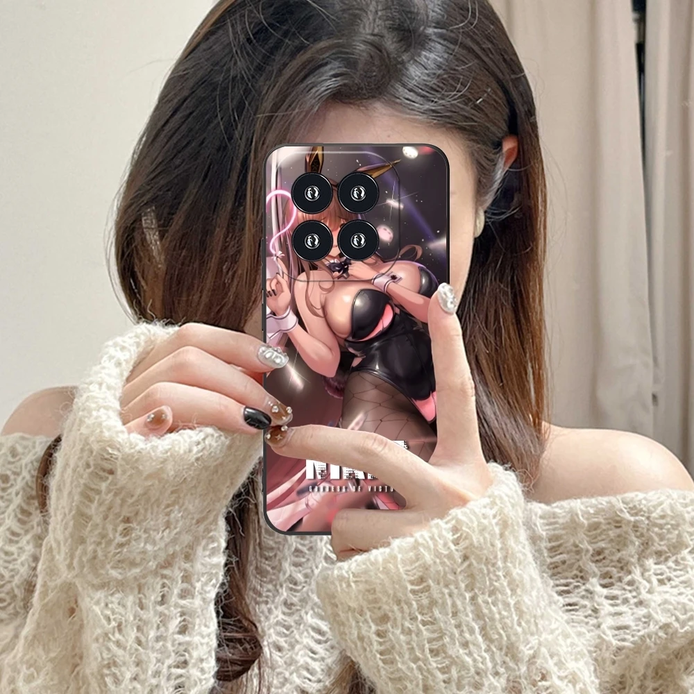 Чехол для мобильного телефона с изображением богини NIKKE Noir Xiaomi 14 13 12 11 10 9 T Ultra Lite Pro