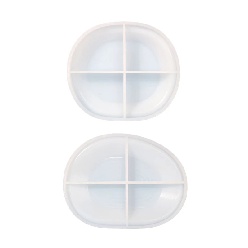 

Irregular Epoxy Resin Silicone Mold Tray Casting Mold for DIY Jewelry Storage