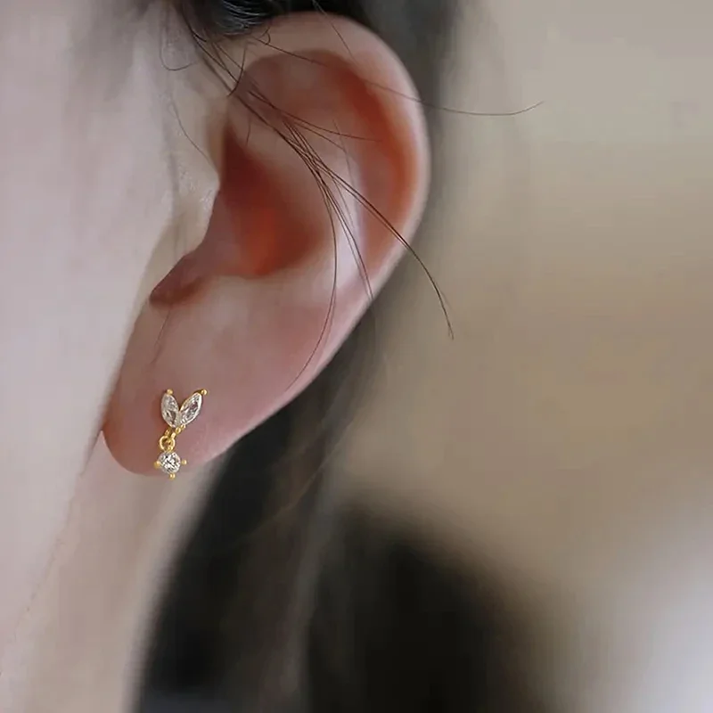 Женские серьги-гвоздики Huitan