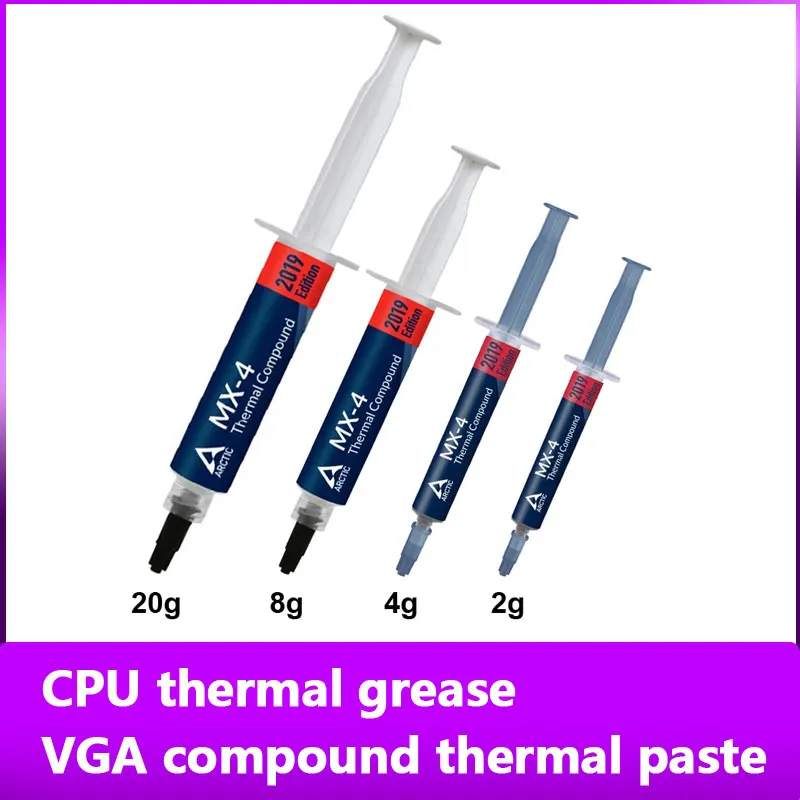 

ARCTIC MX-4 2g 4g 8g 20g Composite Thermal Grease for AMD Intel Processor CPU Cooler Silicon Grease Cooling Fan Thermal Grease
