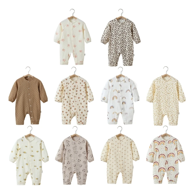 

Bodysuits Onepiece Clothing Cotton Breathable Sleepwear Pyjamas Shower Gifts