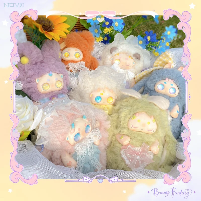 

BUNNY Fantasy Wonderland Series 2 Blind Box Toys Plush Doll Mystery Box Action Figure Mystery Bag Doll Kawaii Birthday Gift