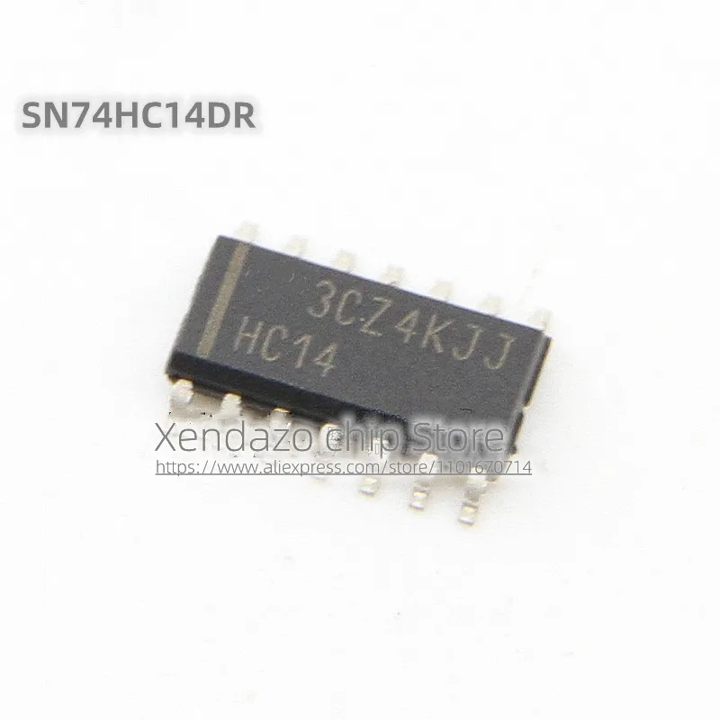 Оригинальная оригинальная логическая микросхема SN74HC14DR SN74HC14 HC14 SOP14, 10 шт./партия