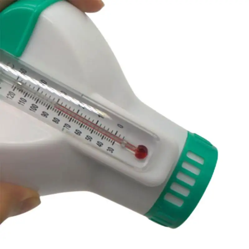 Плавающий дозатор хлора для бассейна с термометром автоматическая коробка